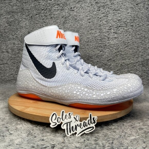Nike Inflict SE Wrestling Sizes Men Electric Pack Grey Orange DJ4471-900 main image 4